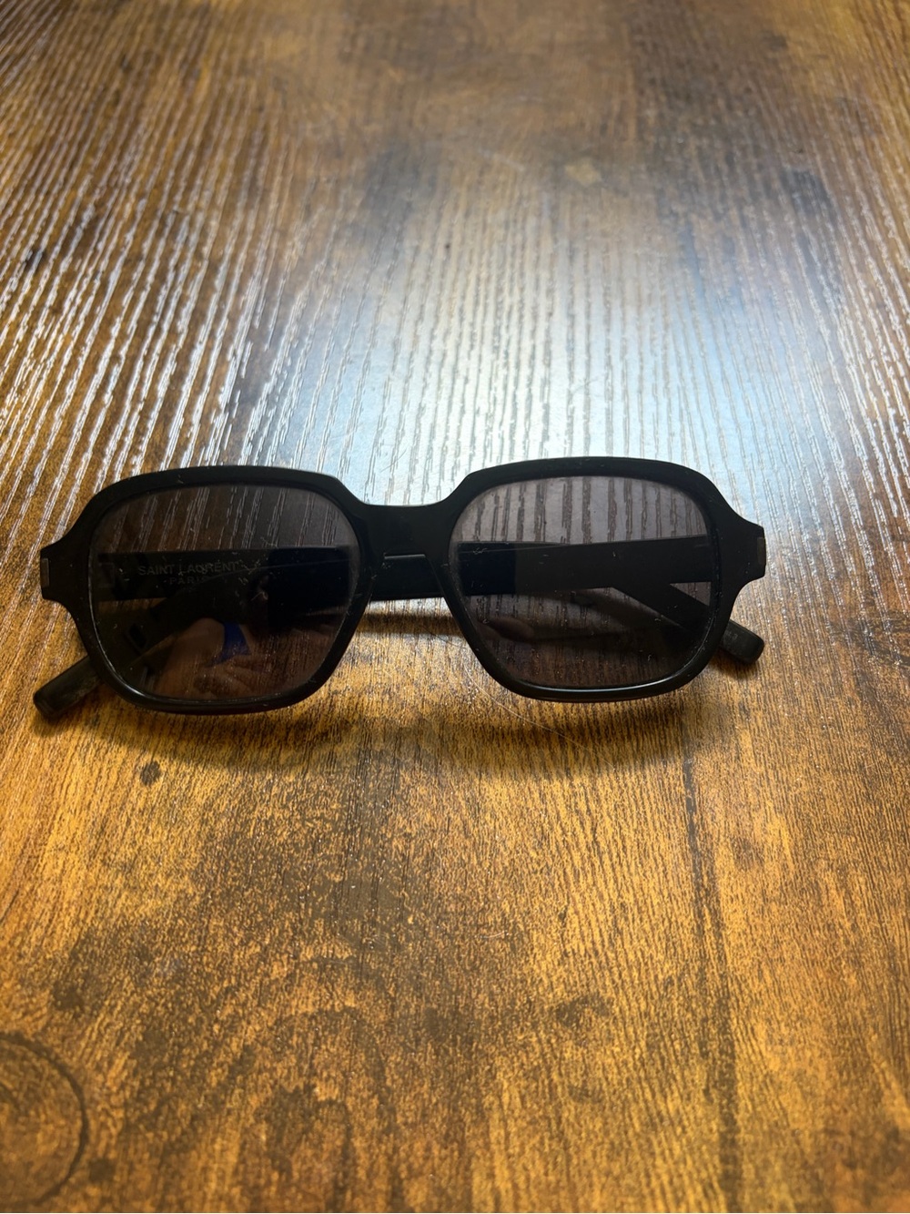 Womens saint laurent black sunglasses